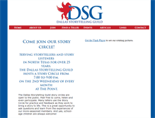 Tablet Screenshot of dallasstorytelling.org
